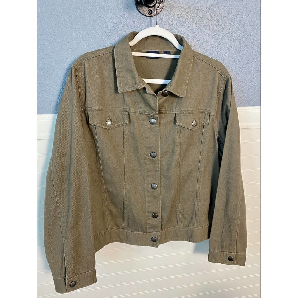 Westbound Tan Button Down Collared Cargo Jacket - Picture 2 of 7